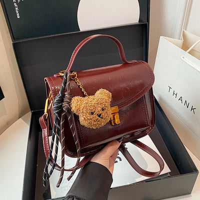 Niche Retro Portable Small Square Bag All-matching