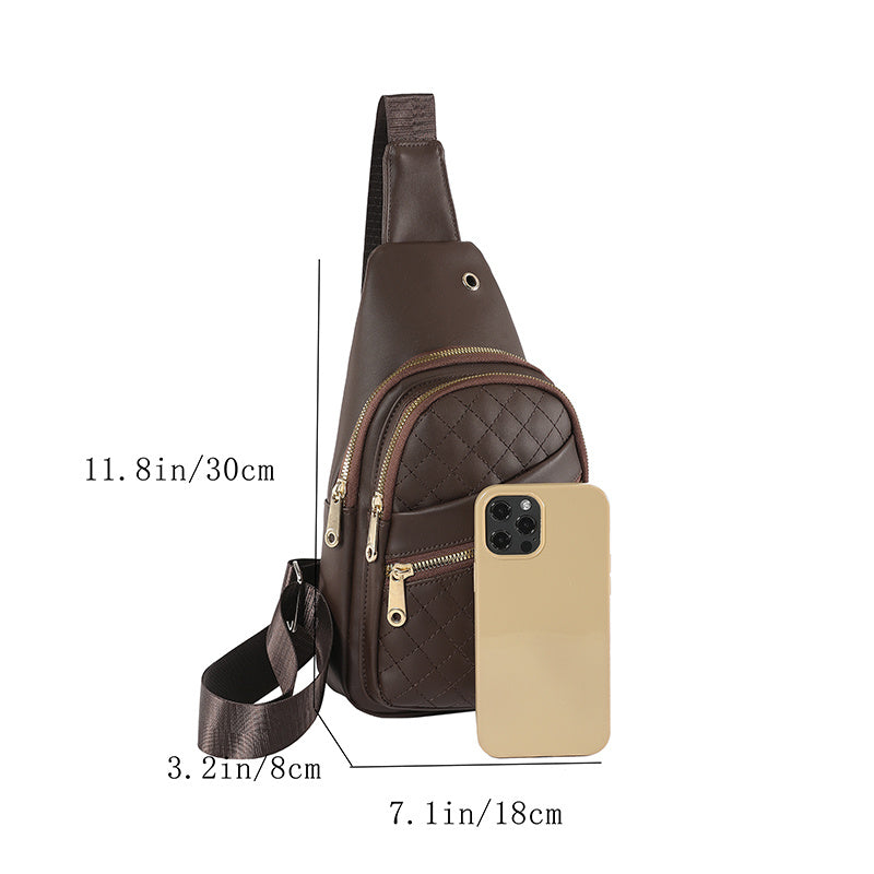 Storage Bag & Travel Bag Small Sling Bag Crossbody Chest Shoulder Water Resistant Sling Purse