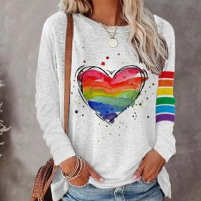 Women's Fashion Casual Monogram Top