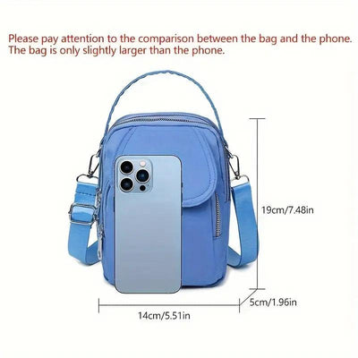 Waterproof Women Crossbody Bag Elegant Oxford Messenger Bags