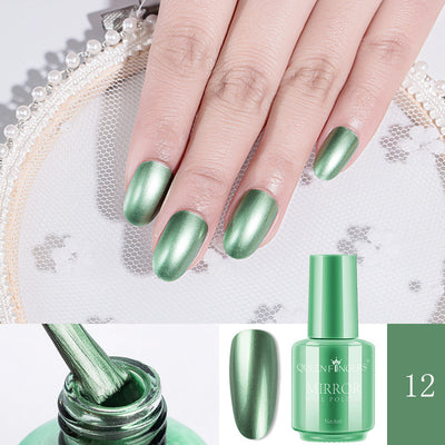 🌈✨ Mirror Chrome Nail Polish – High Shine Metallic Finish (30+ Colors, 8ml)