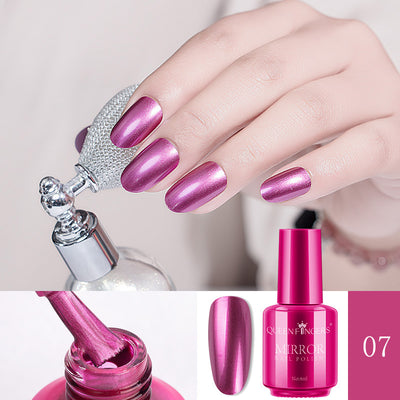 🌈✨ Mirror Chrome Nail Polish – High Shine Metallic Finish (30+ Colors, 8ml)