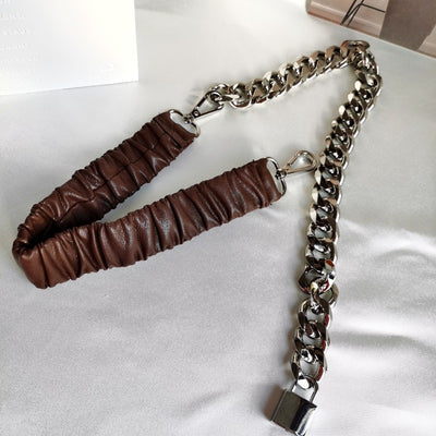 Belt Female Chain Stitching Elastic Waist With Skirt Girdle