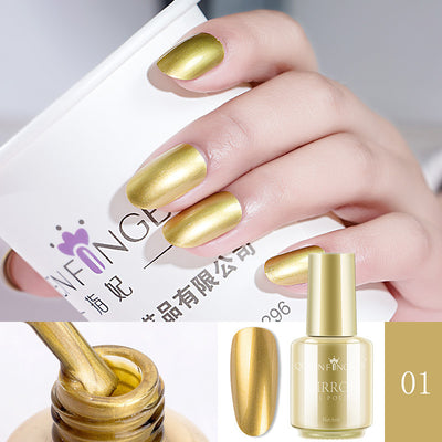 🌈✨ Mirror Chrome Nail Polish – High Shine Metallic Finish (30+ Colors, 8ml)