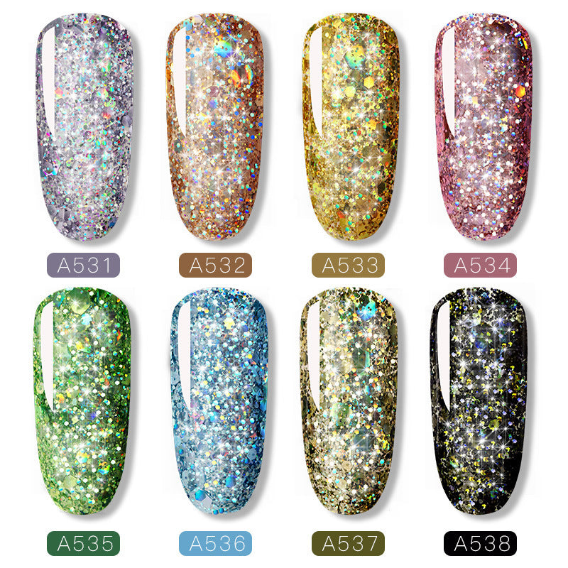 Unicorn Blood, Colorful gel nail polish