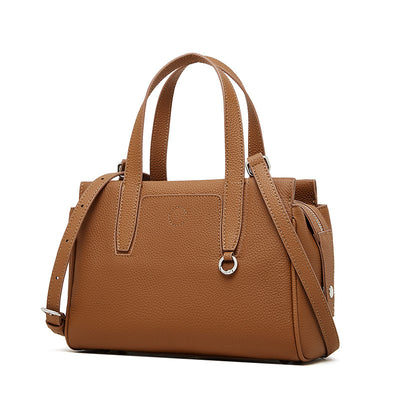 Cowhide Portable Large-capacity Crossbody Bag
