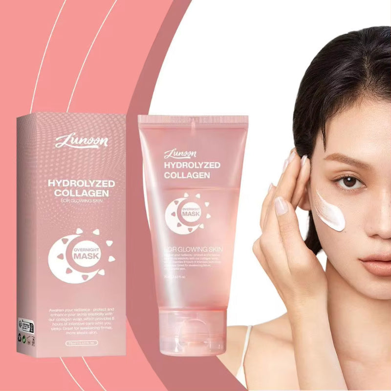 Night Face Mask Collagen Wrapping Natural Ingredients, Anti-wrinkle