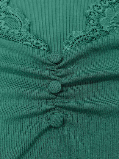 Temperament Wild Lace Lace-collared Blouse Women