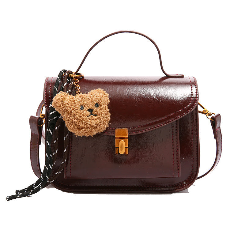 Niche Retro Portable Small Square Bag All-matching