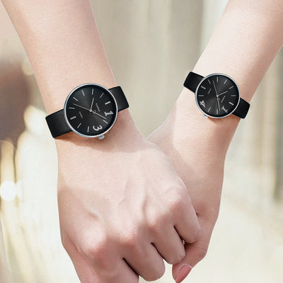 Fashionable Couple Watches Trendy Waterproof