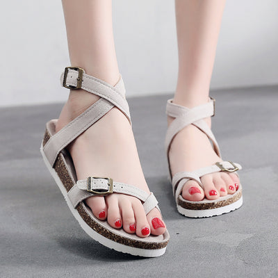Flat For Outdoors Non-slip Beach Shoes Flip-flops