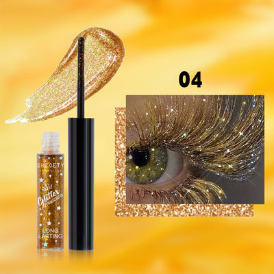 Color Mascara 5 Colors Waterproof No Smudge