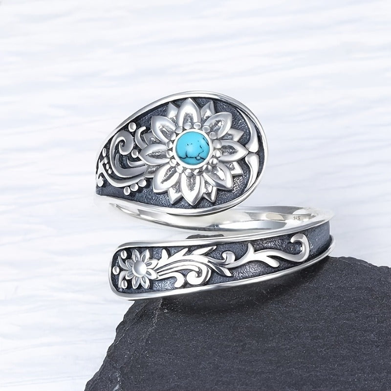 Hand Crafted 925 Silver Spoon Ring