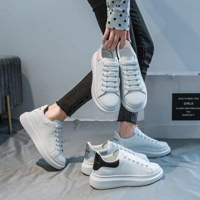 Microfiber Breathable Platform Height Increasing Shoes