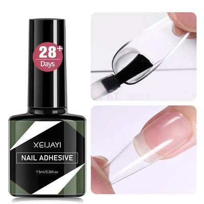 3-in-1 Soft Nail Tip Adhesive Gel – Long-Lasting Bond for Nail Extensions (7.5ml)