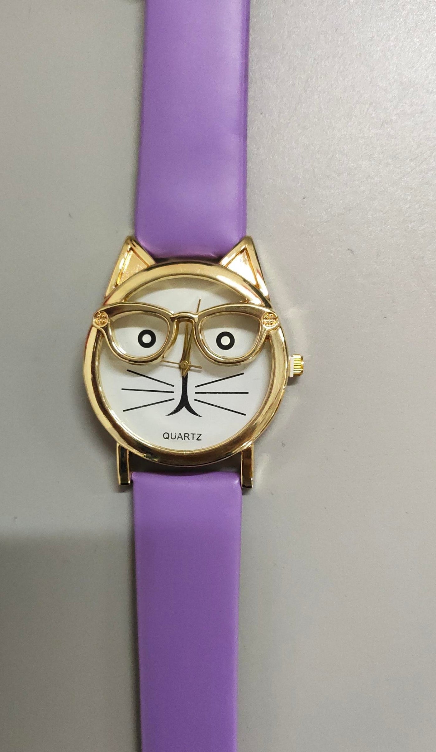 Lovely Cartoon Cat Watch