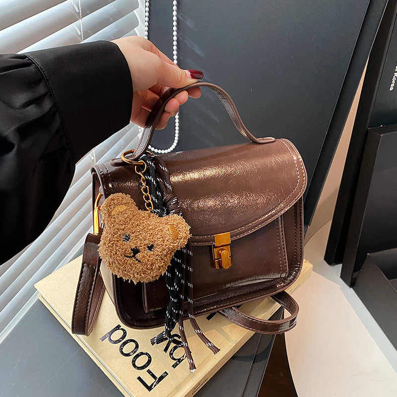 Niche Retro Portable Small Square Bag All-matching