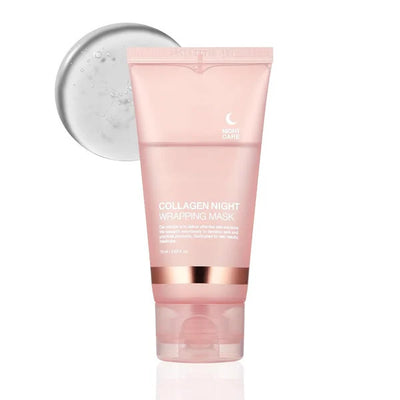 Night Face Mask Collagen Wrapping Natural Ingredients, Anti-wrinkle