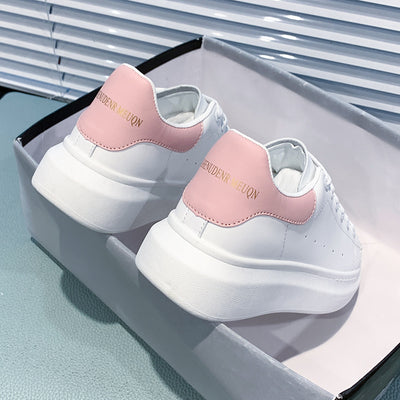 Microfiber Breathable Platform Height Increasing Shoes