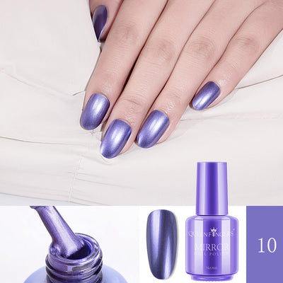 🌈✨ Mirror Chrome Nail Polish – High Shine Metallic Finish (30+ Colors, 8ml)