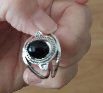 Oval Fashion Simple Personalized Stone Ring