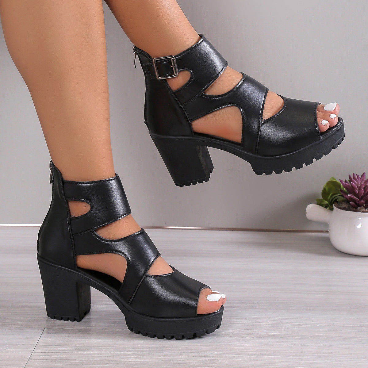 Women's Stylish Platform High Heel Platform Sandals