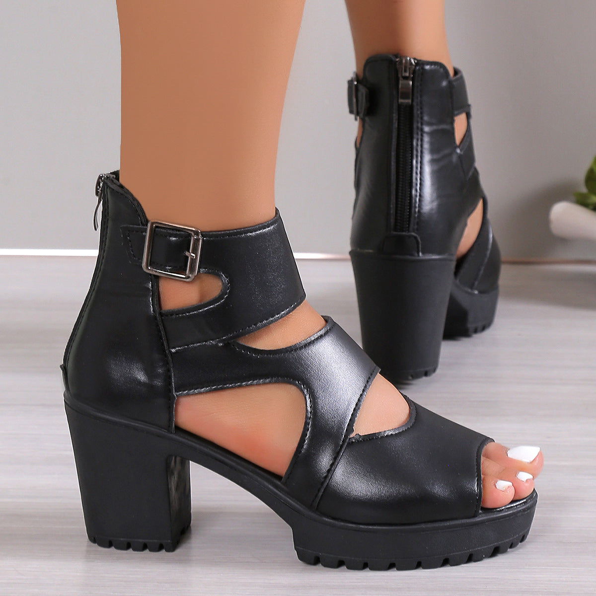 Women's Stylish Platform High Heel Platform Sandals