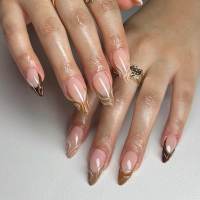 3D Three-dimensional Rhinestone Relief Fake Nails (30 styles) (x24)