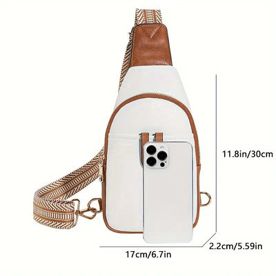 Sling Bag For Women Crossbody Fanny Packs For Women Leather Sling Chest Bag