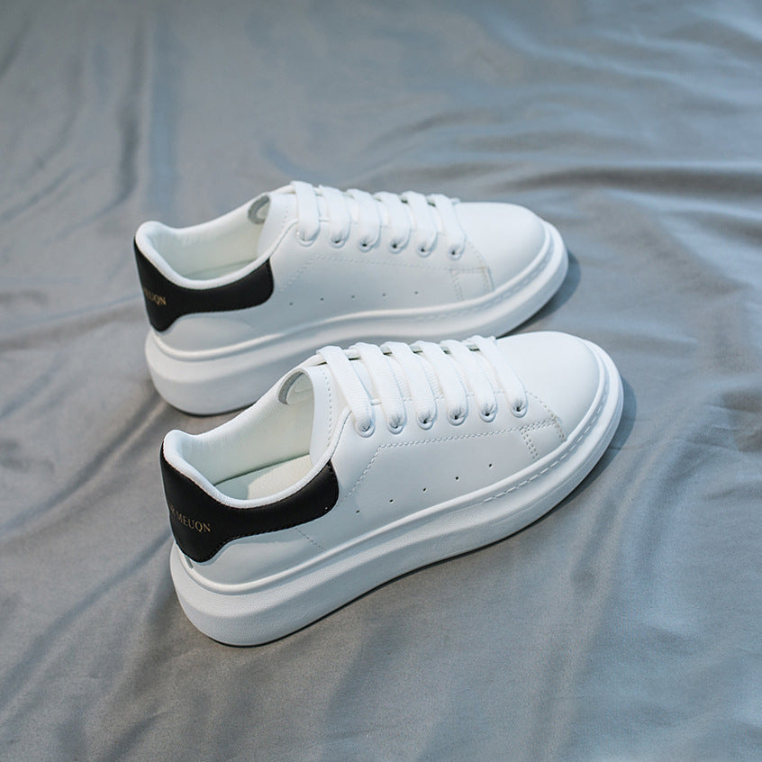 Microfiber Breathable Platform Height Increasing Shoes