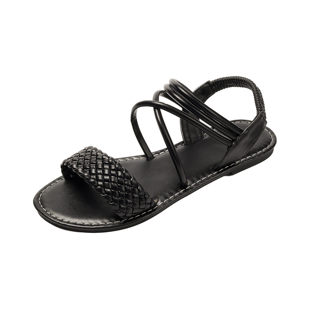 Women's Sandals Fashionable All-match Woven