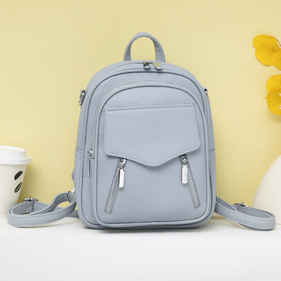 Fashion Personality PU Backpack Bags Women's All-match
