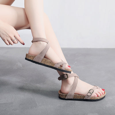 Flat For Outdoors Non-slip Beach Shoes Flip-flops