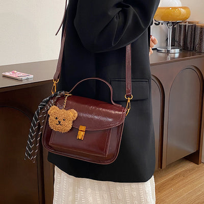 Niche Retro Portable Small Square Bag All-matching