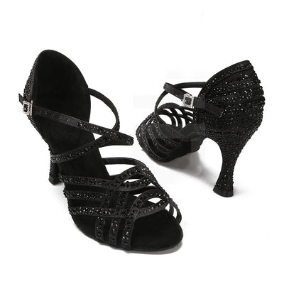 Women's High Heel Diamond Dancing Sandals Outdoor Style