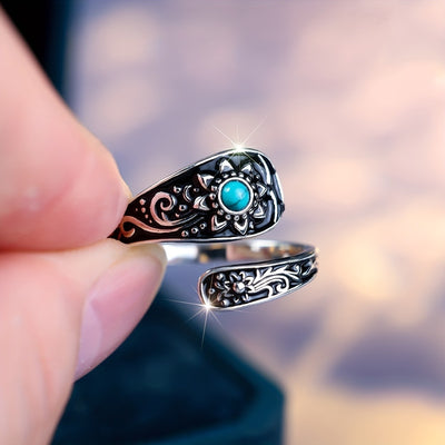 Hand Crafted 925 Silver Spoon Ring