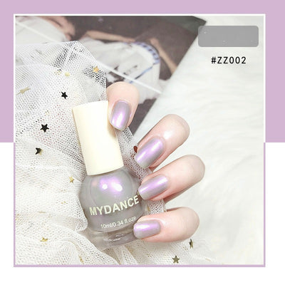 Holographic Pearl Nail Polish — Iridescent Shine, 10ml