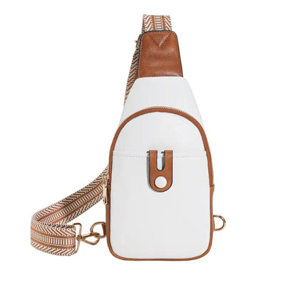 Sling Bag For Women Crossbody Fanny Packs For Women Leather Sling Chest Bag